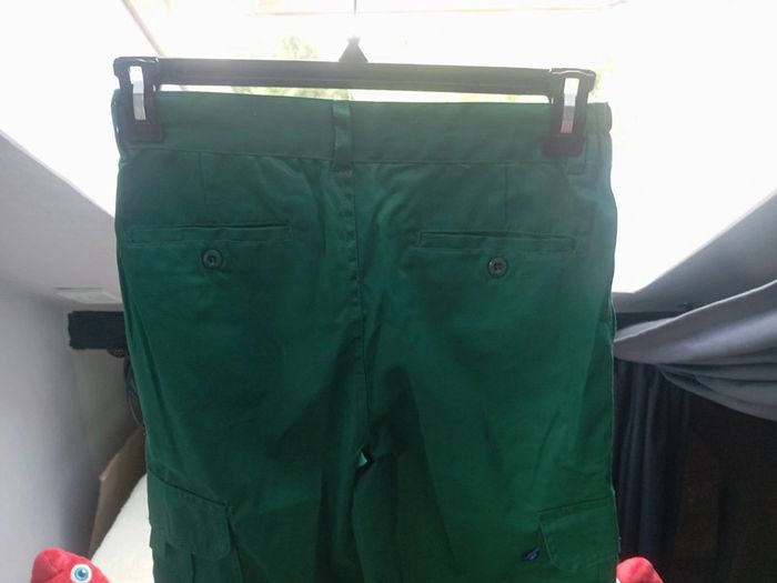Pantalon de travail vert Multipoches Neuf Taille élastique 36-38 cm - photo numéro 8