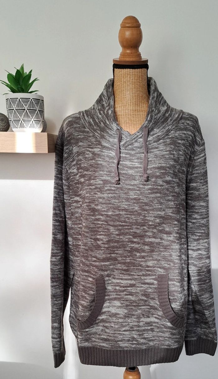 Pull gris foncé Gémo - photo numéro 4