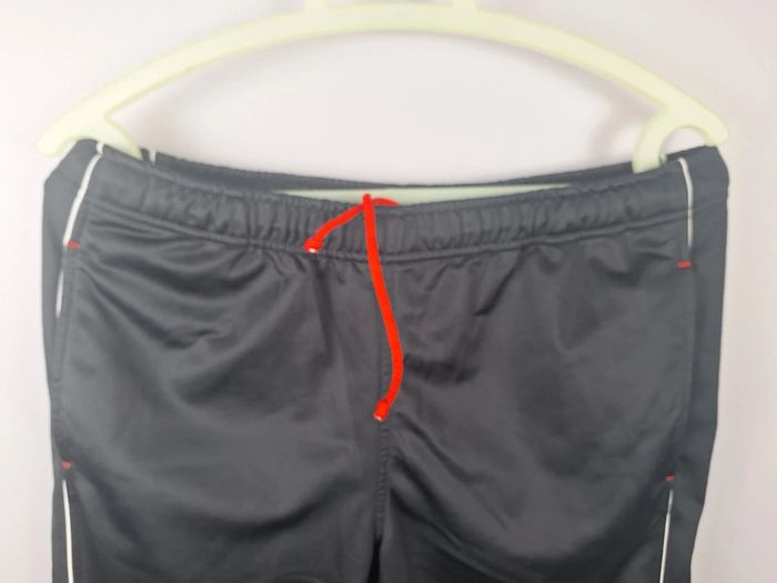 jogging / pantacourt lotto homme noir et rouge taille M brodé (493) - photo numéro 2