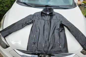 Manteau en cuir