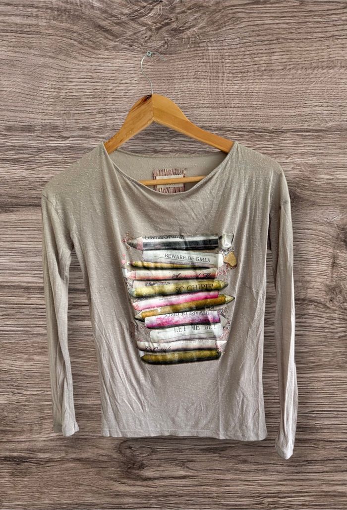 Blouse manches longues légère chipie taille 34 XS