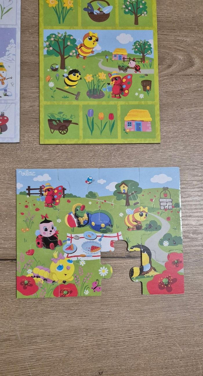 Coffret 4 jeux Drôles de petites bêtes - photo numéro 4