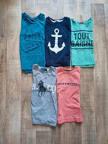 Lot de T-shirt manches courtes
