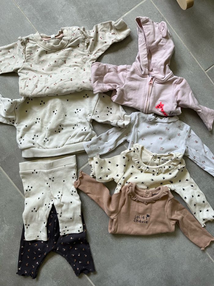 Lot de vêtements 1mois