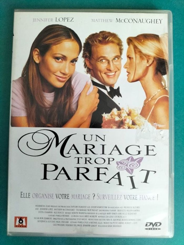 Dvd Un mariage trop parfait Jennifer Lopez