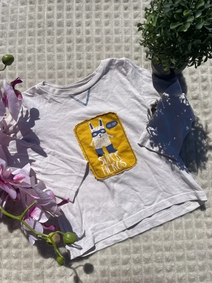 T-shirt fin - manches longues - 18/24 mois - Extenso