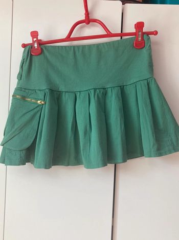Mini jupe verte