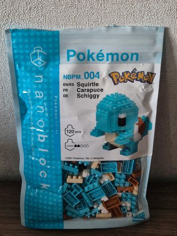 Pokemon Nanoblock Carapuce 120 pièces