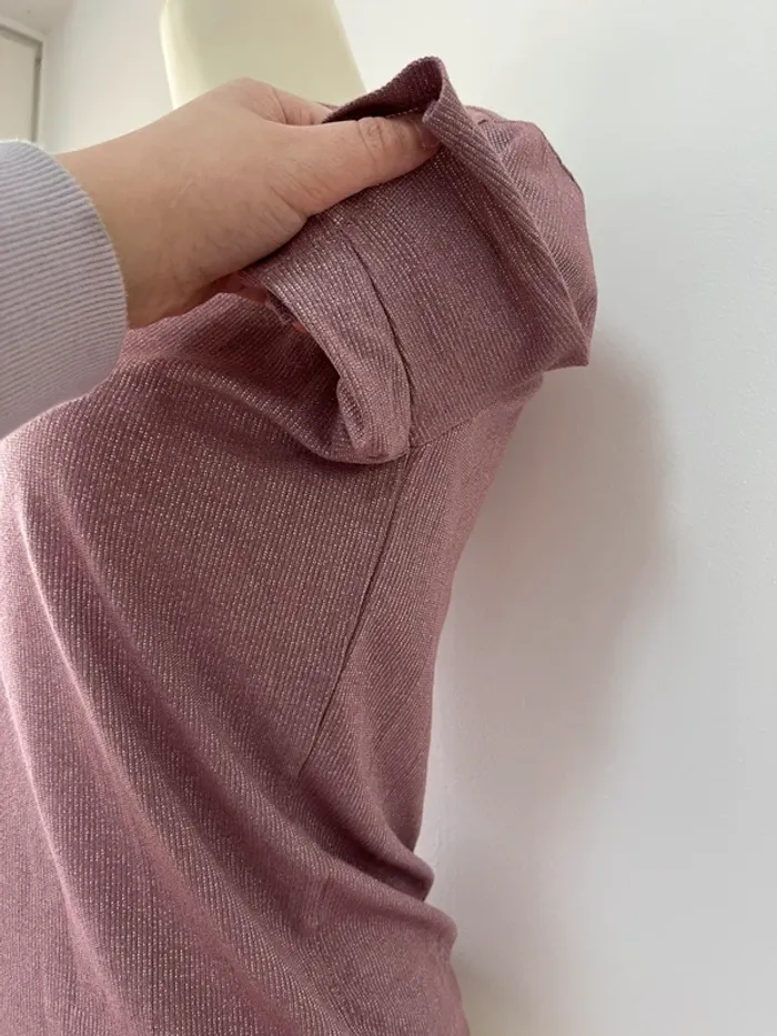 Tee shirt rose Lila - photo numéro 4