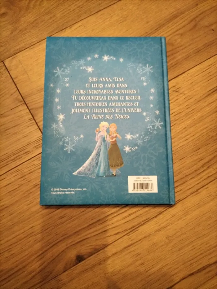 Livre 3 histoires de La Reine des Neiges. - photo numéro 2