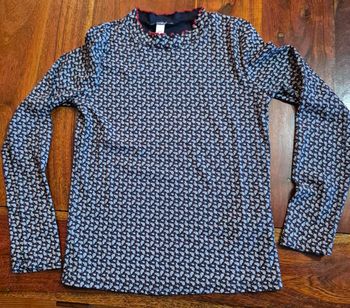 Polo manches longues fille Okaïdi