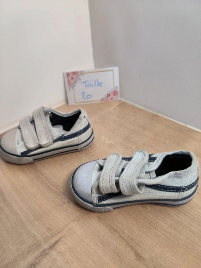 Basket blanc bleu T20 - photo numéro 4