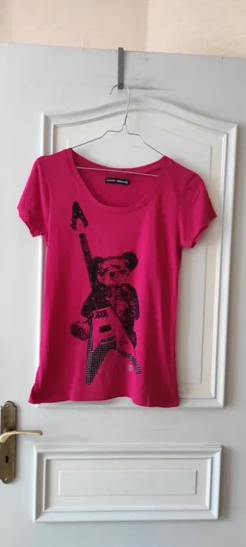 💐T-shirt manches courtes - Lulu Castagnette - taille M - Très bon état 💐