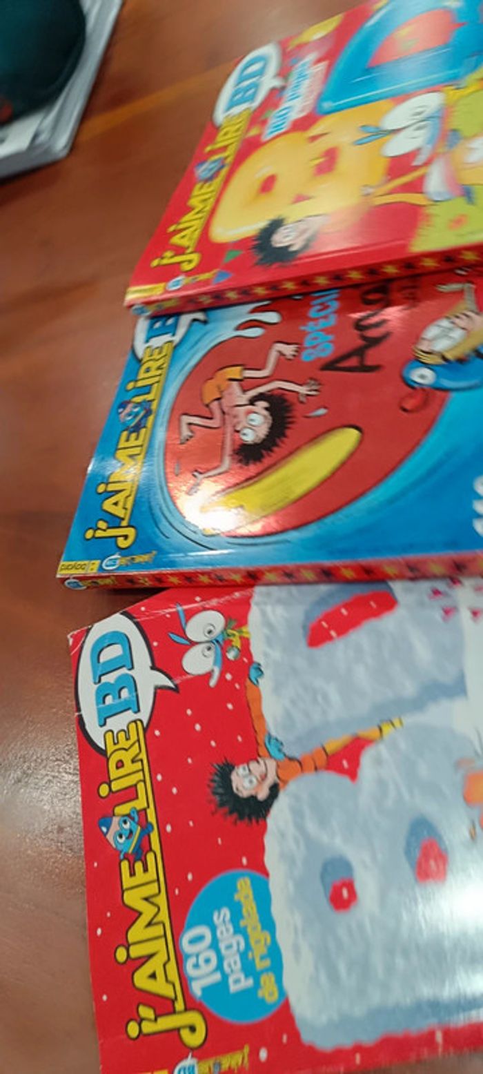 Lot de 5 J'aime lire spécial jeux et BD - photo numéro 5