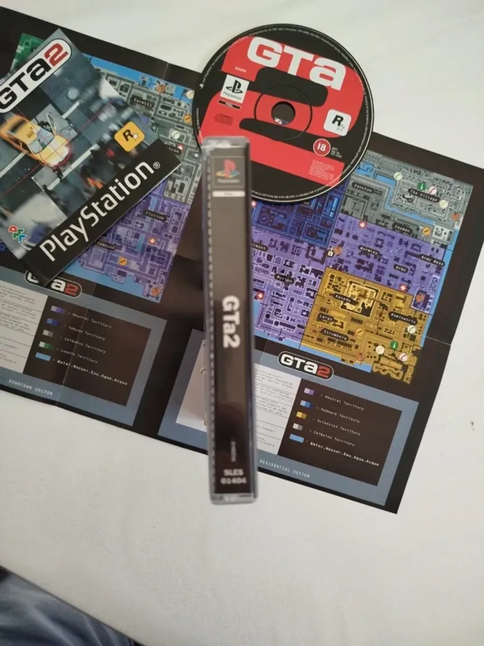 Grand theft auto 2 gta2 GTA 2 pour PlayStation ps1 psone psx complet - photo numéro 3