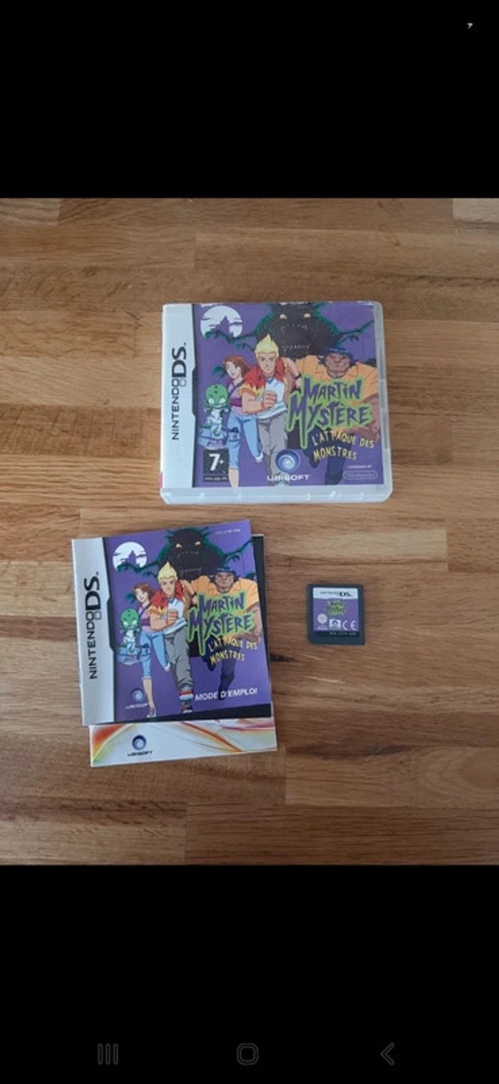 Jeu nintendo DS Martin Mystery - photo numéro 3