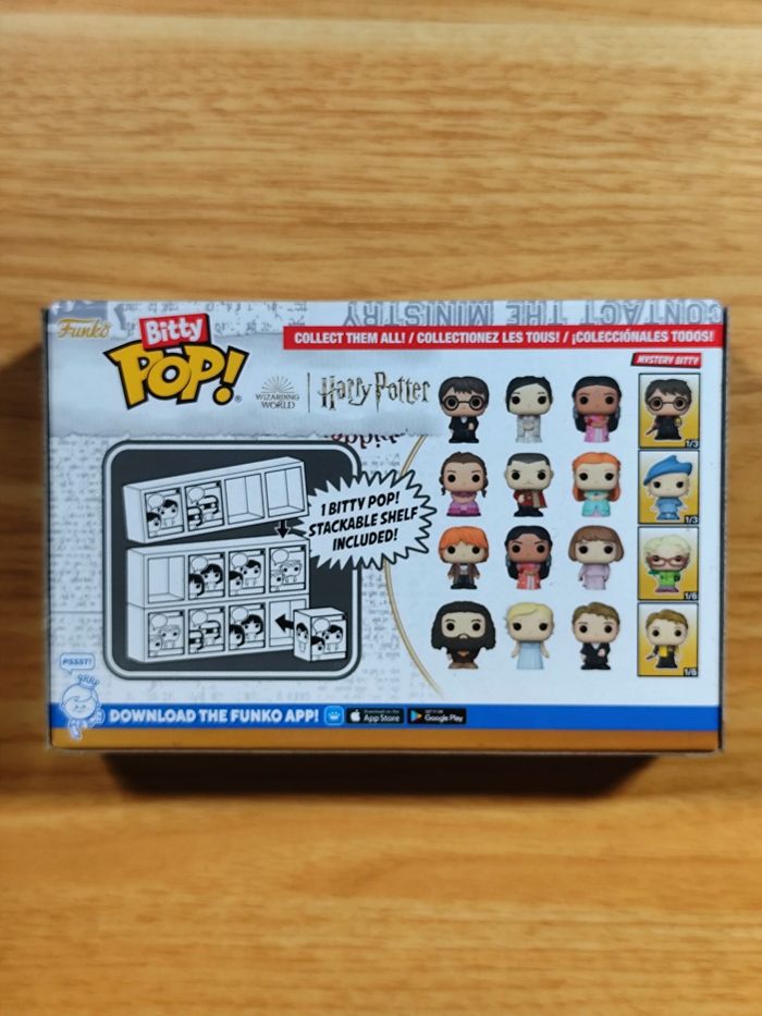 Boîte 4 Bitty Pop! Harry Potter - Harry Potter, Cho Chang, Parvati Patil + Mystère ! - photo numéro 7