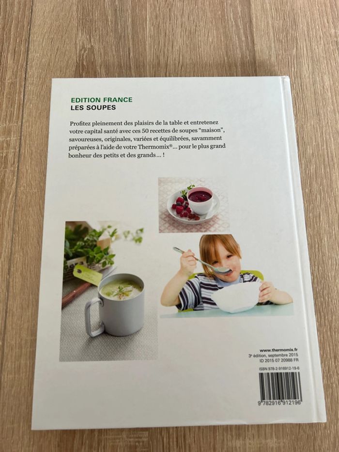 Livre officiel Thermomix édition Soupes - photo numéro 2