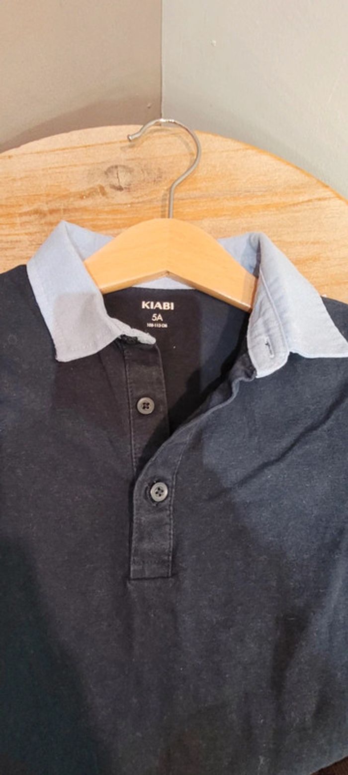 T-shirt chemise marine Kiabi - photo numéro 3