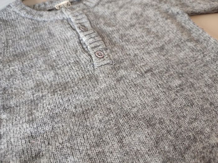 Pull gris chaud 12 mois TAO - photo numéro 2