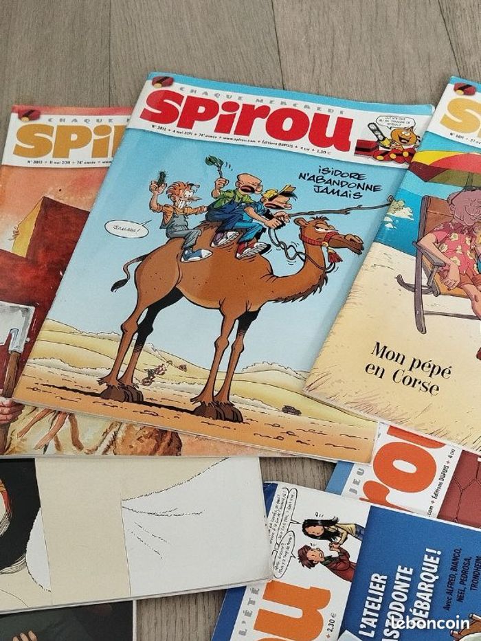 Lot de 12 magazines SPIROU année 2011 L011 - photo numéro 7