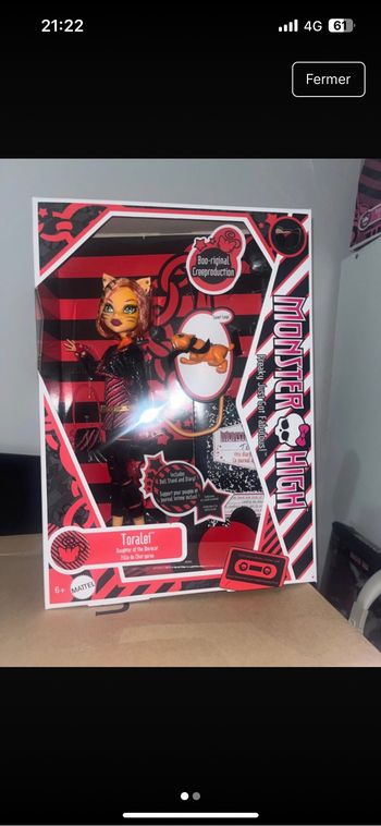 Poupée monster high g1 Toralei
