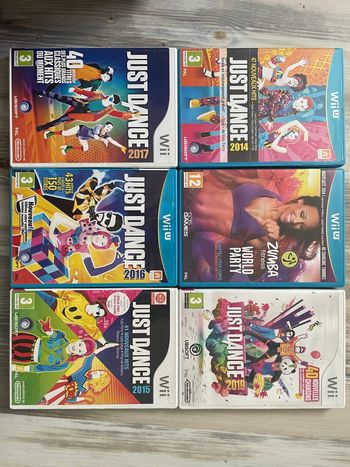 Jeu dance just dance et Zumba