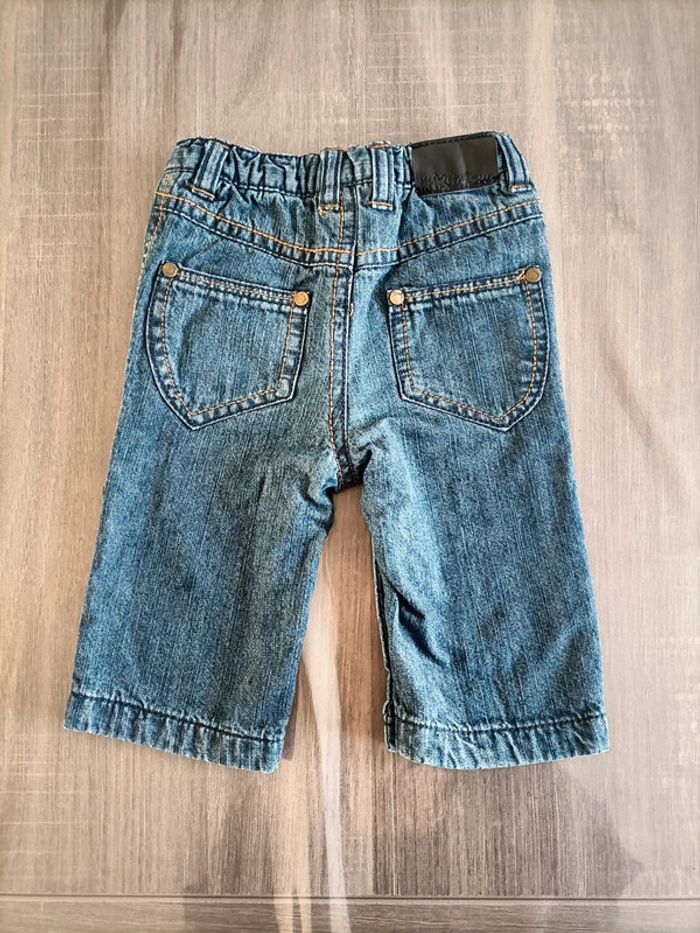 Lot de 2 pulls col V et 1 jean Kitchoun 3 mois - photo numéro 8