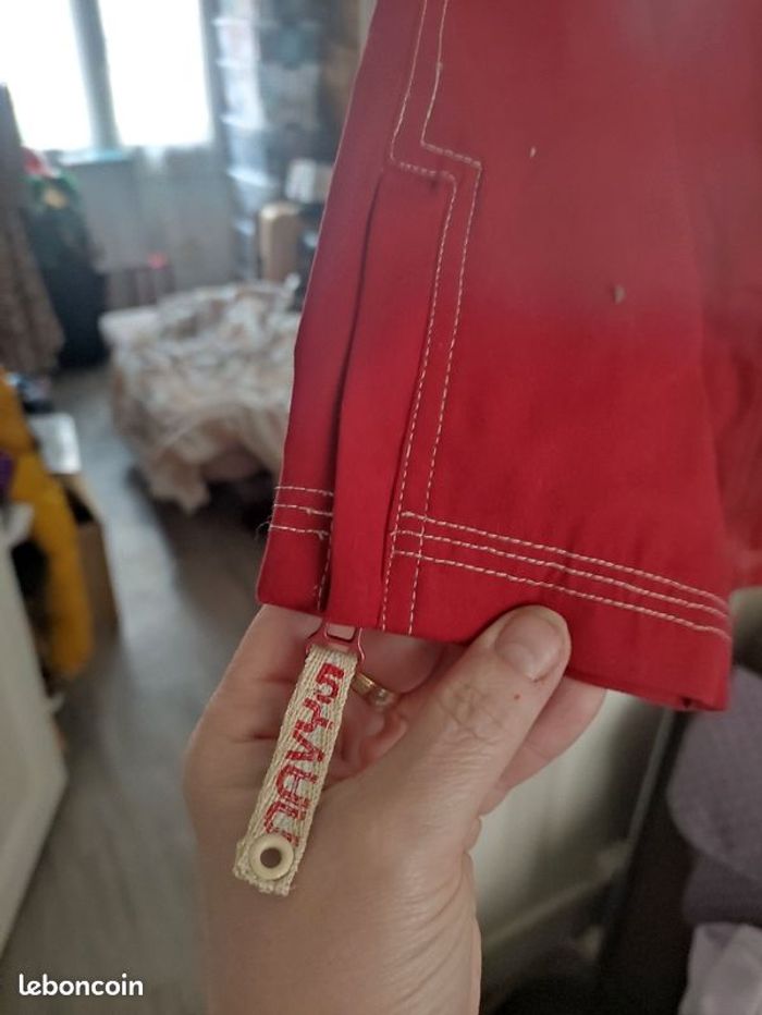 BLOUSON BORDEAUX ROUGE - photo numéro 3