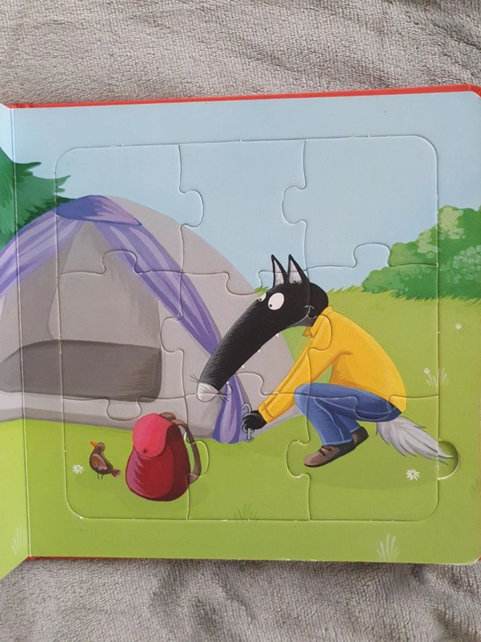 Livre puzzle ptit loup - photo numéro 6