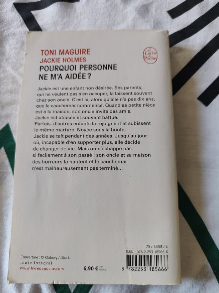 Pourquoi personne ne m a aidée? - photo numéro 2