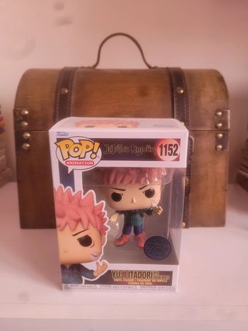 Figurine Funko Pop Jujutsu Kaisen Yuji Itadori with Sukuna mouth 1152