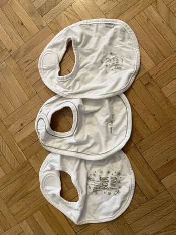 Bavoirs lot de 3