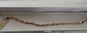 Bracelet femme plaqué or neuf