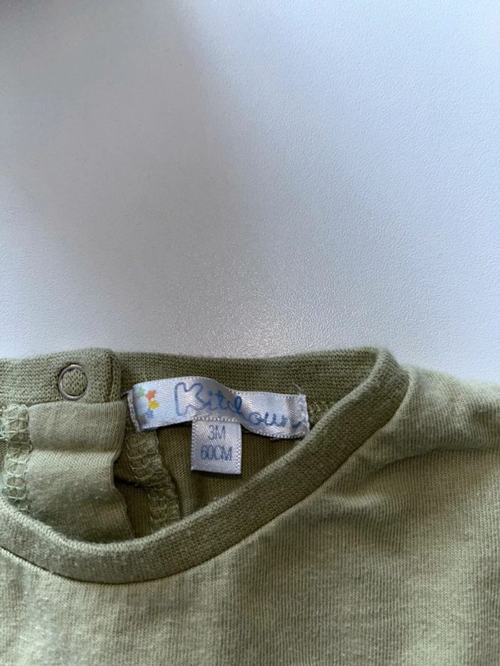 TEE shirt manche longue 3 mois - photo numéro 3