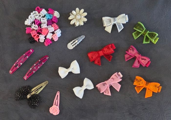 Lot accessoires cheveux fille - photo numéro 2