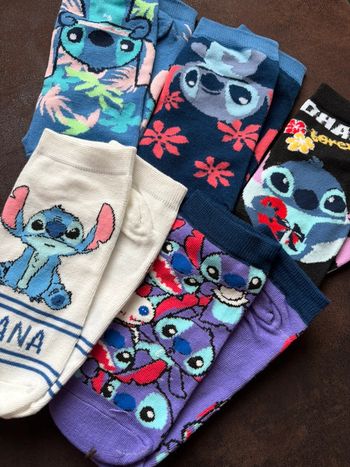 Lot de 5 paires de chaussettes Stitch