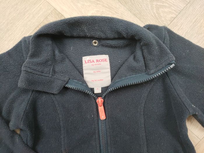 Lot de 2 gilets zippé polaire 4 ans - photo numéro 7