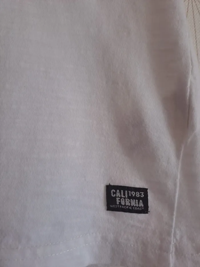 T-shirt blanc garçon comme neuf tape à l'œil 2 ans - photo numéro 3