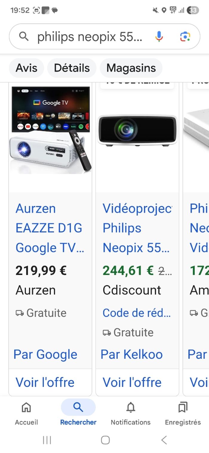 Projecteur PHILIPS Neopix 120, 200 ou 550 Smart. - photo numéro 5