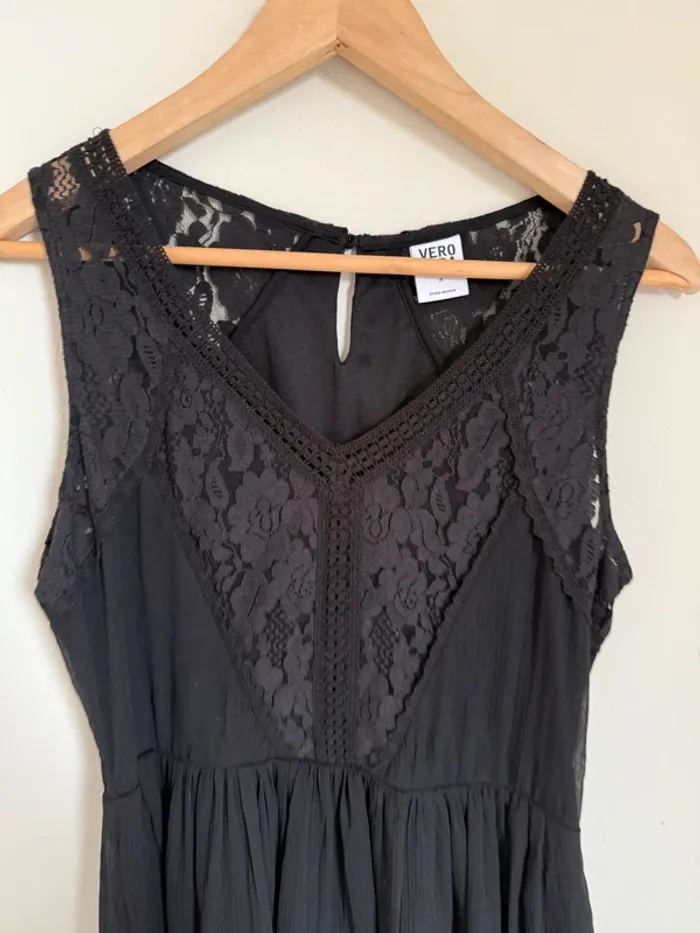 Robe patineuse noire Vero moda - photo numéro 3