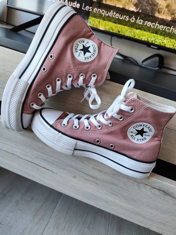 Converse plateforme
