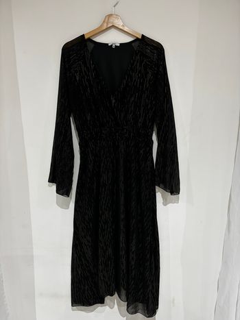 Robe longue Noir/Doré - 38