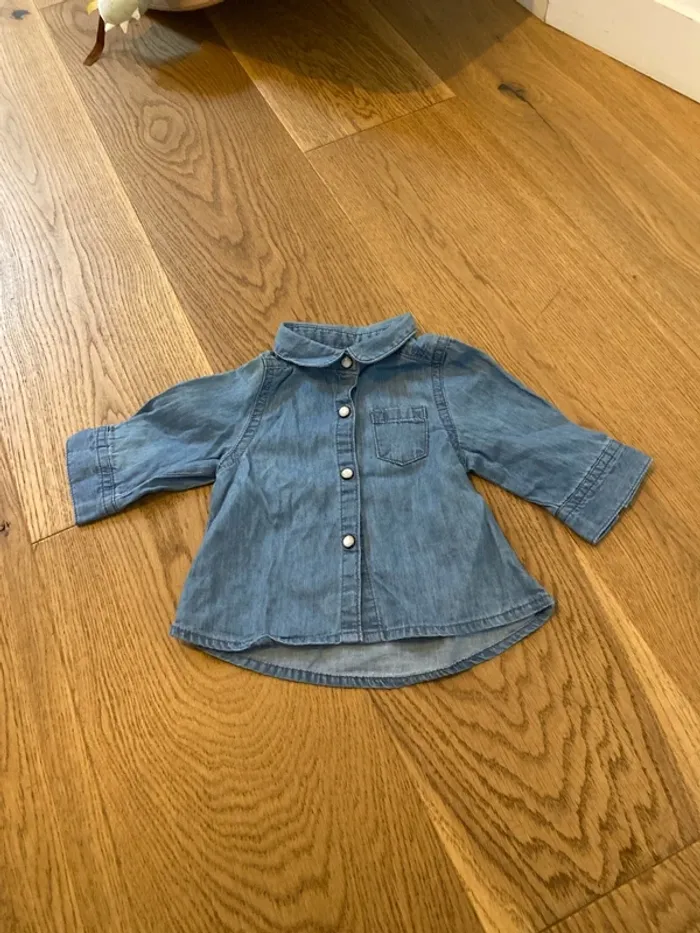 Chemise en jean - photo numéro 2