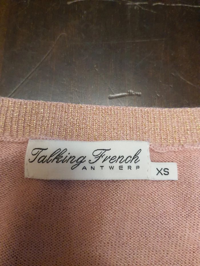 Magnifique Pull Talking French Antwerp XS - photo numéro 13