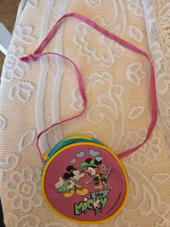 Petit sac enfant Mickey/Minnie vintage