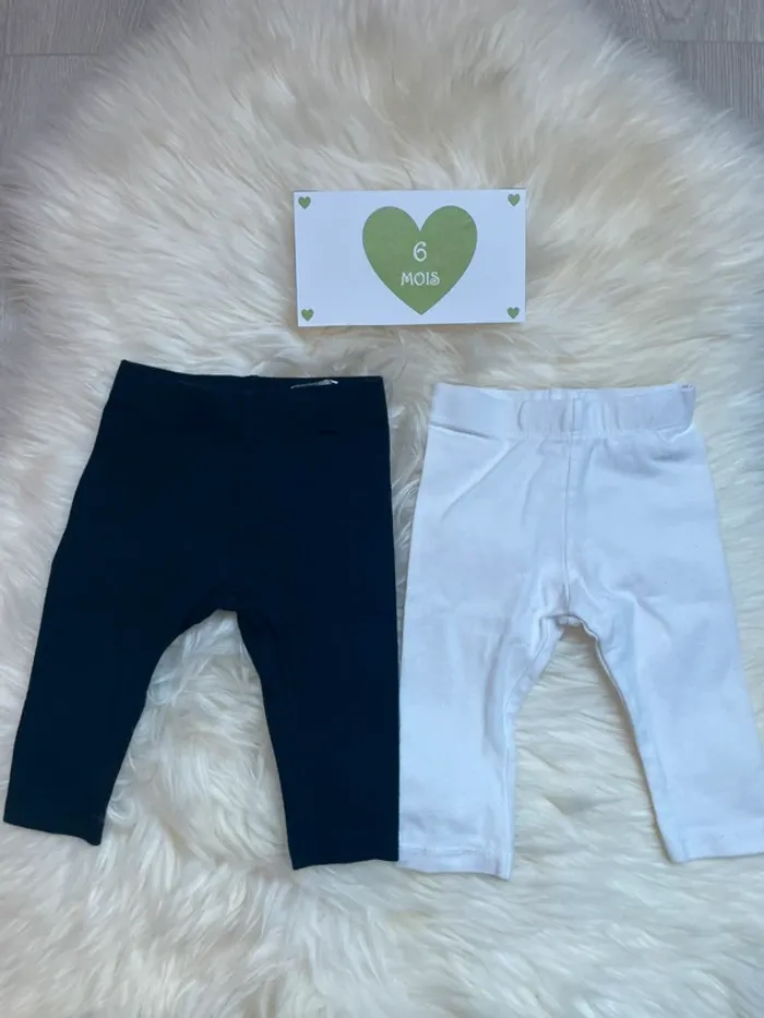 6 mois - lot 2 legging