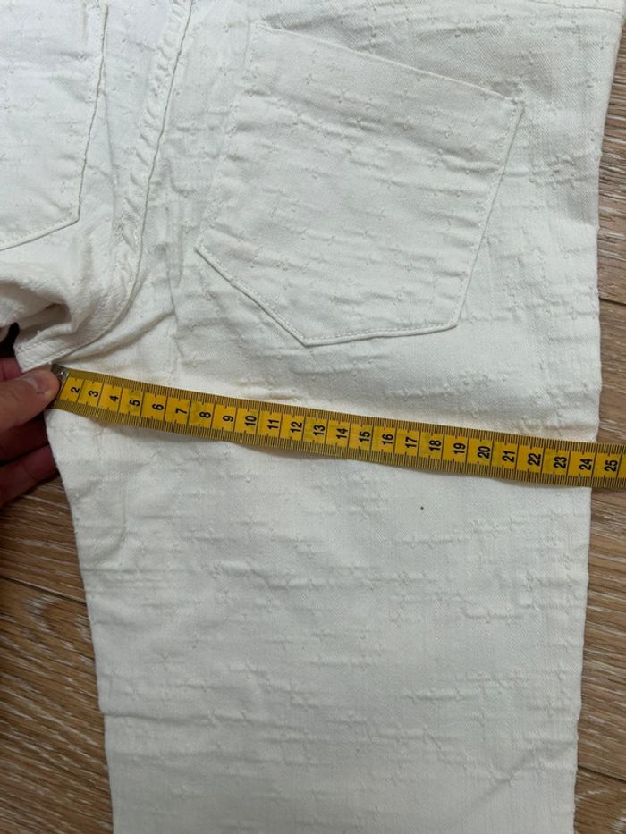 Jeans blanc kookai slim piquée fermetures chevilles - photo numéro 9
