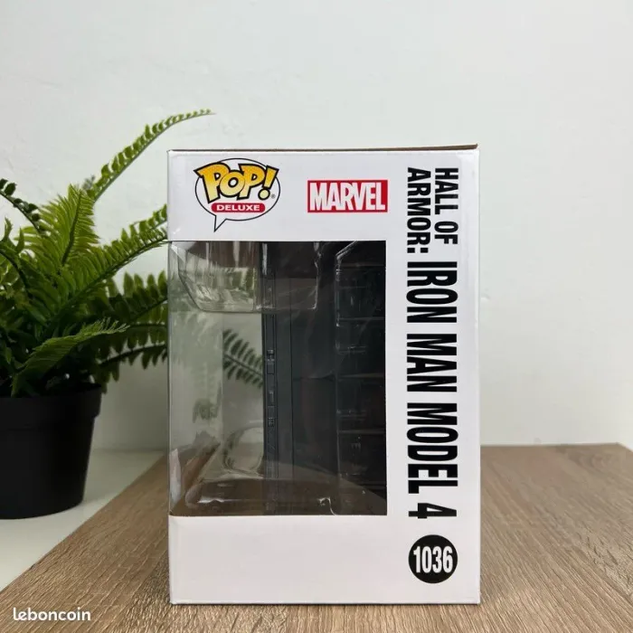 Figurine Funko Pop Deluxe - Iron Man / Hall of Armor Model 4 #1036 - photo numéro 5