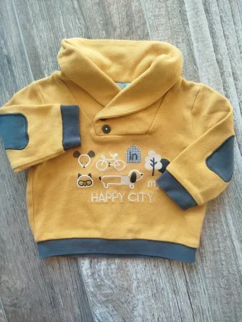 Pull bébé garçon Okaïdi 12 mois